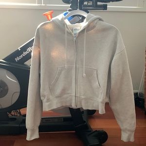Aritzia cozy fleece boyfriend fit